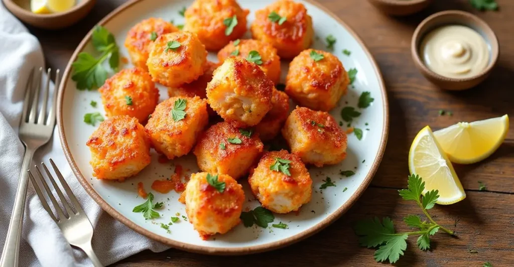 Crispy Salmon Bites